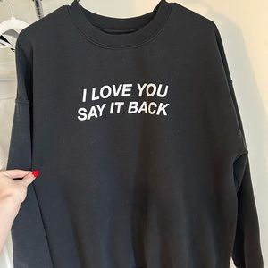 lonely ghost sweatshirt